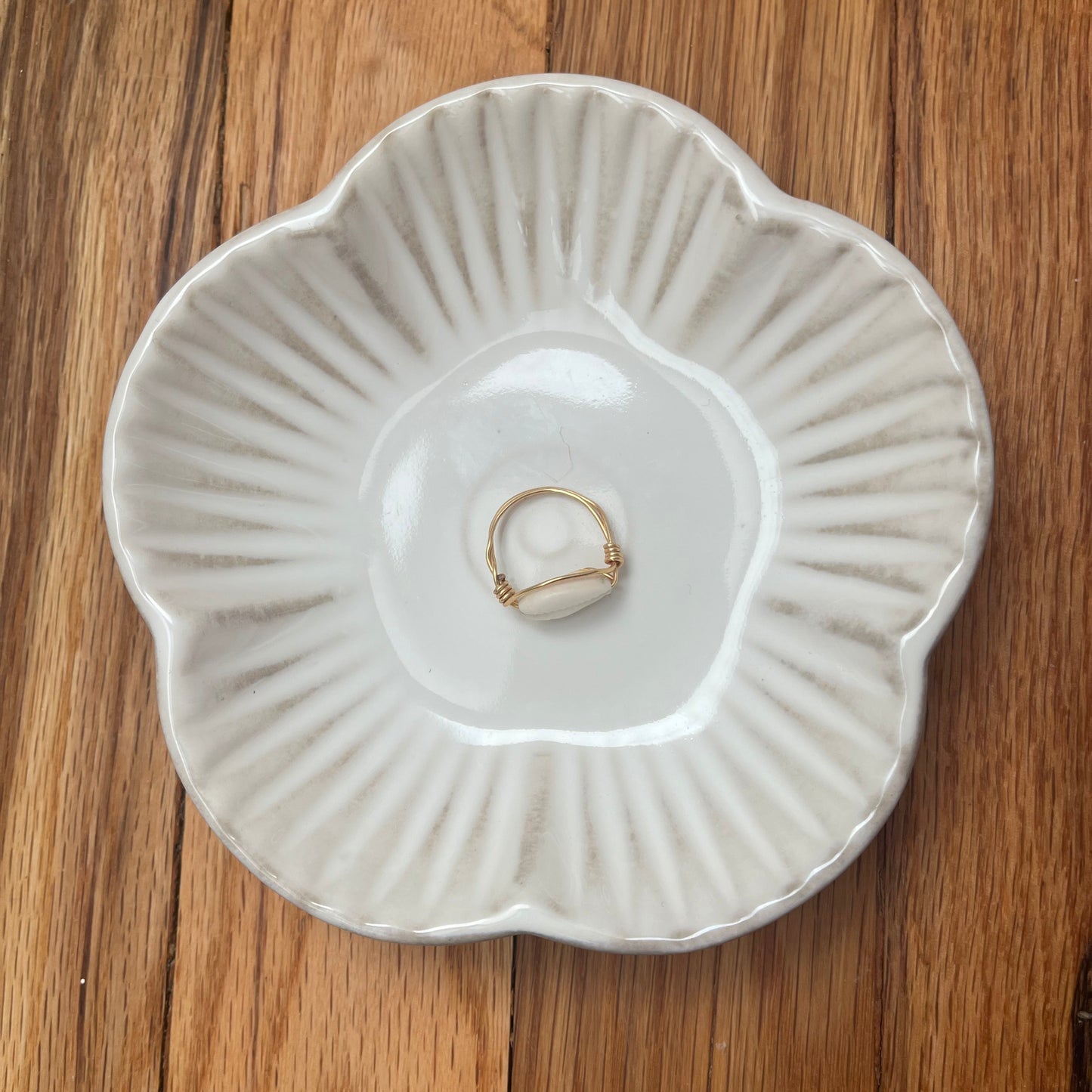 Coastal Cowgirl - wire wrapped wring
