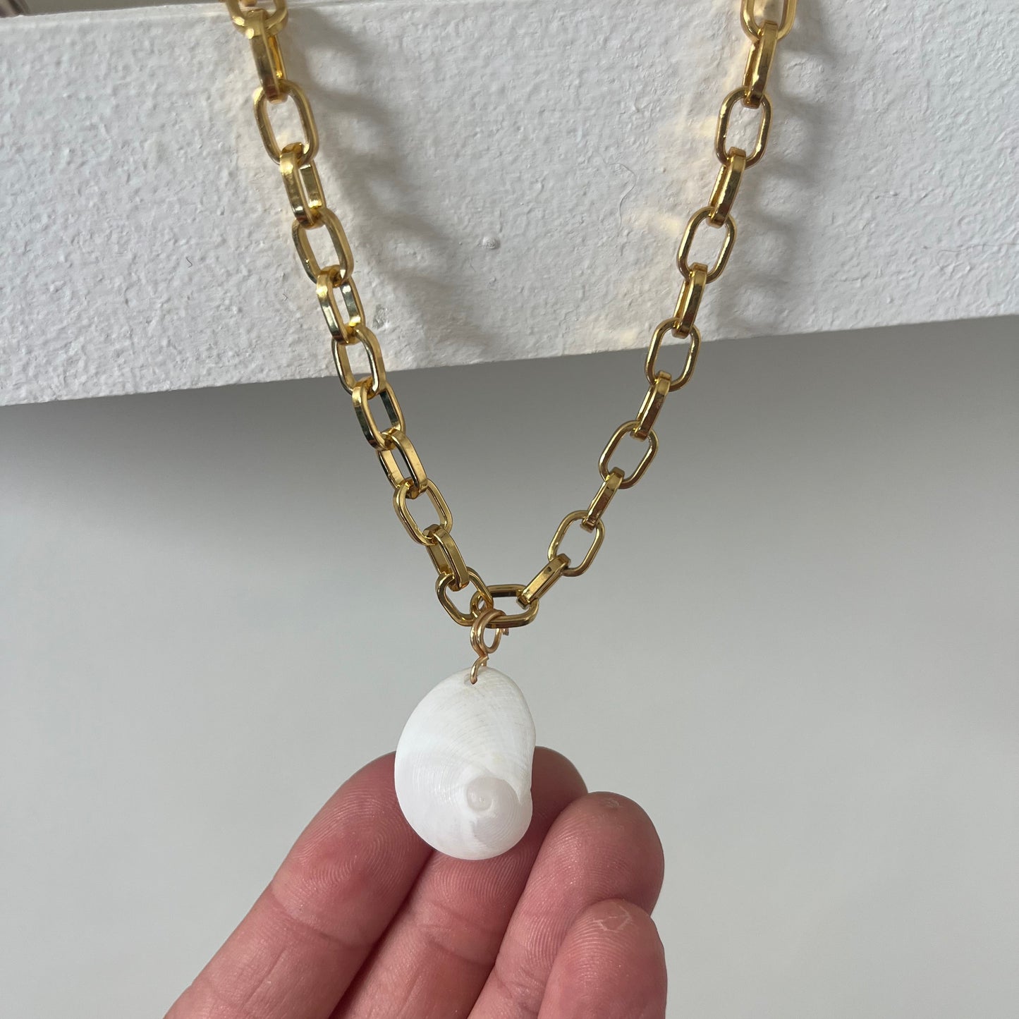 The Lilo - chunky gold necklace