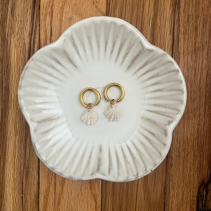 East Coast - chunky gold hoop earrings